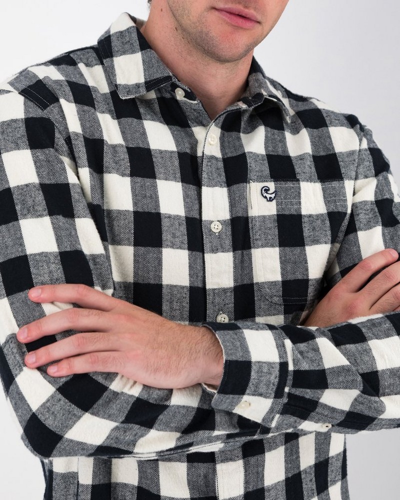 Men’s AJ Buffalo Check Regular Fit Shirt