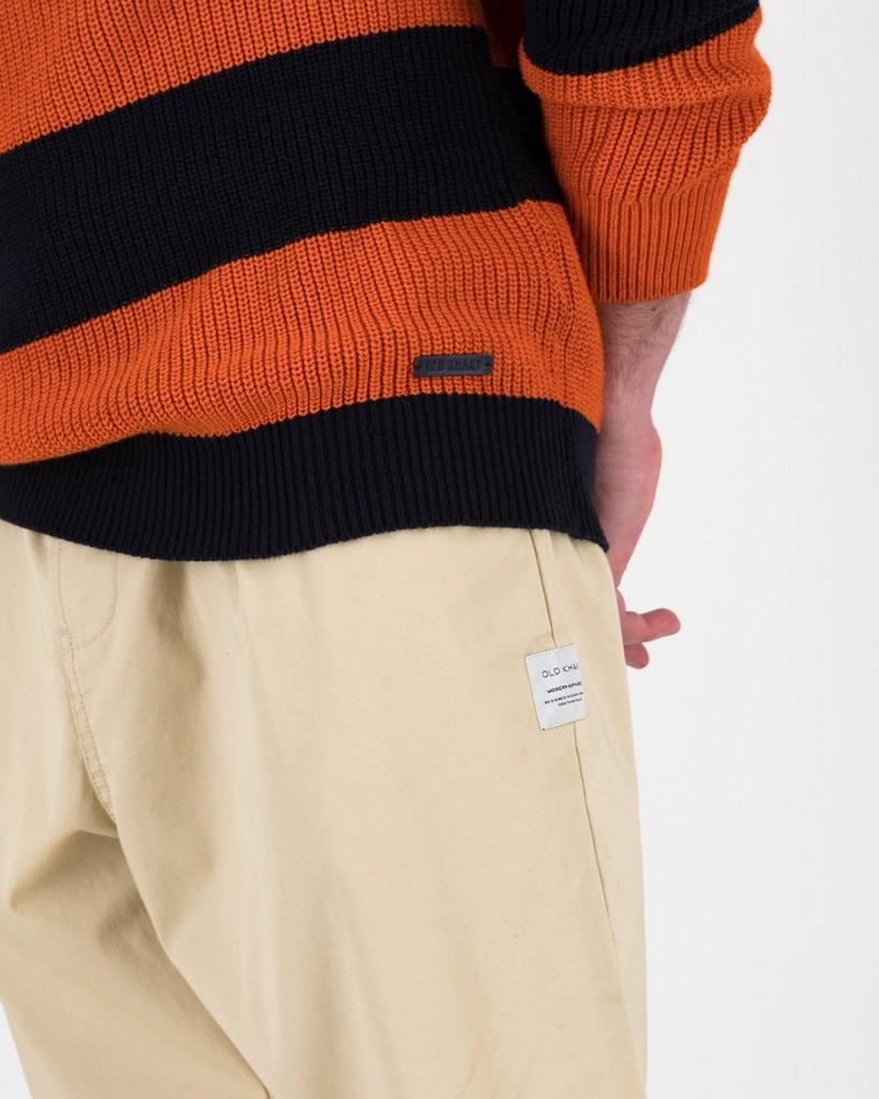 Men’s Adam Striped Golfer