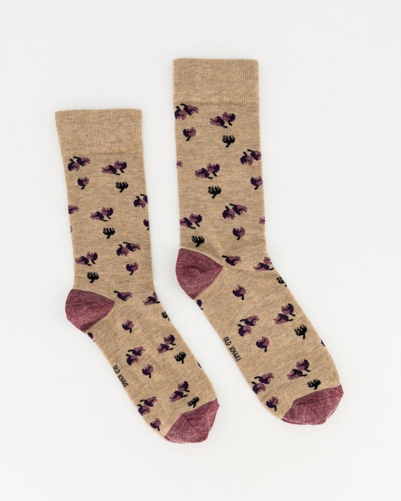 Men’s Todd Thistle Print Socks