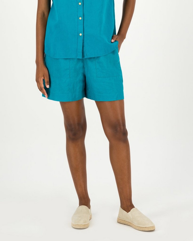 Amber Linen Shorts