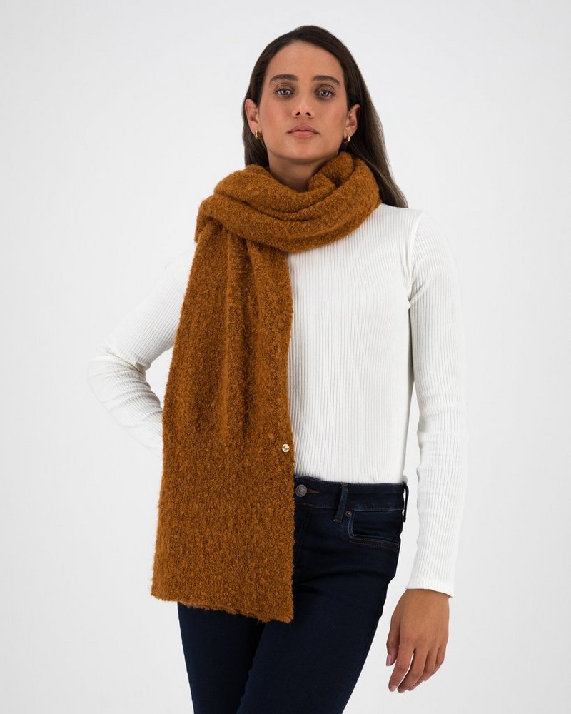 Women’s Phia Wide Rib Border Scarf