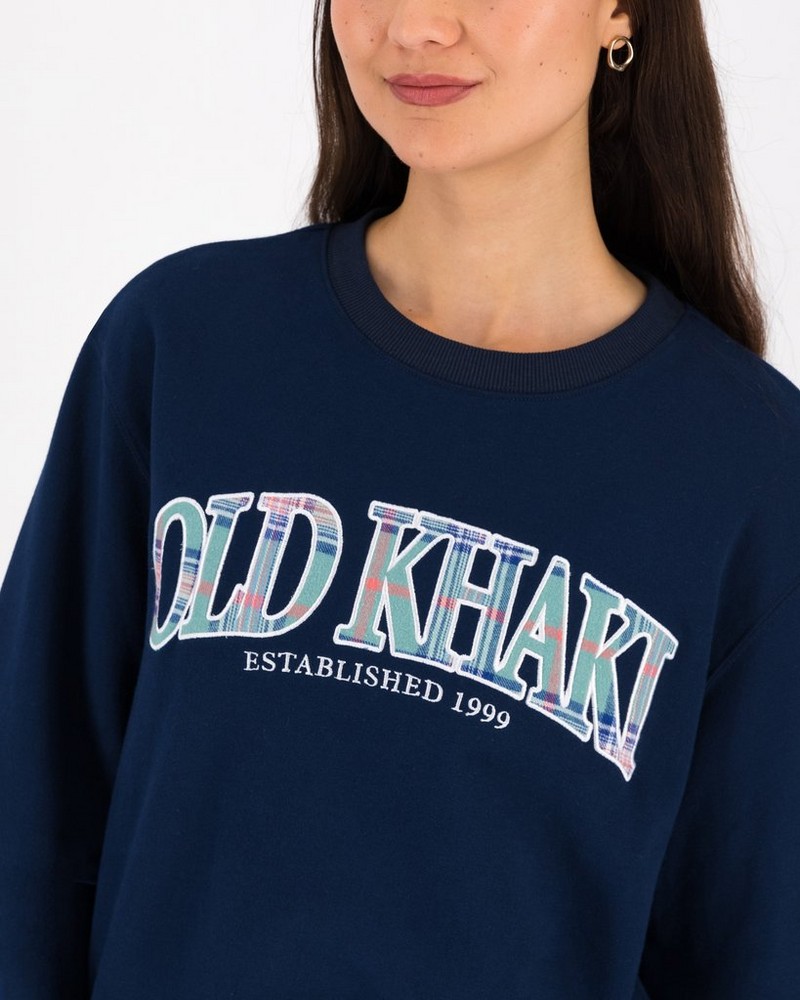 Women’s Lera Check Branded Sweat