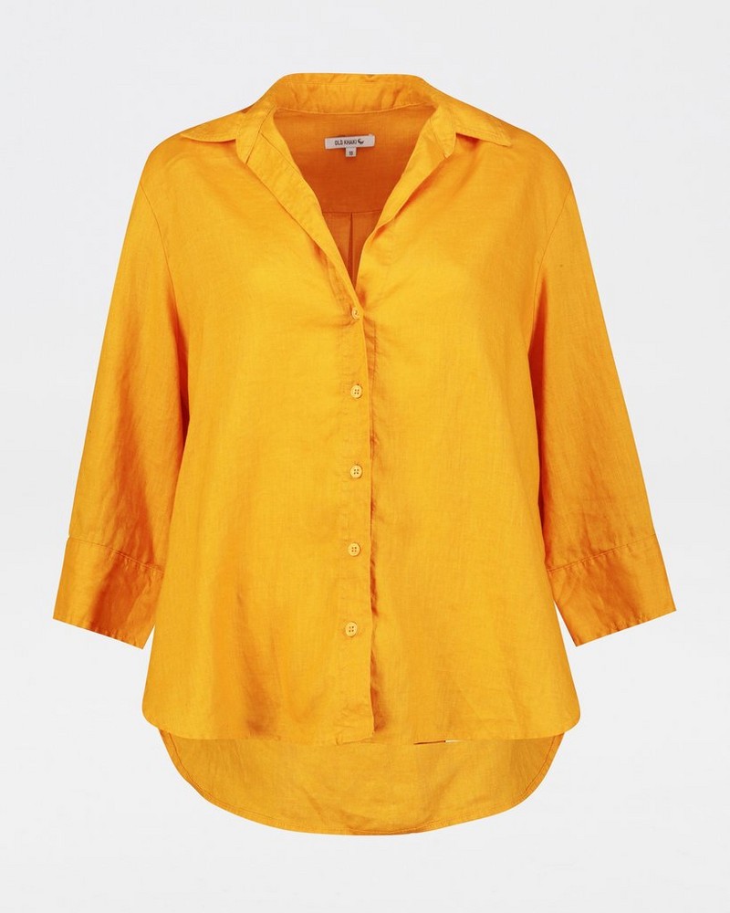 Women’s Maya Linen Shirt