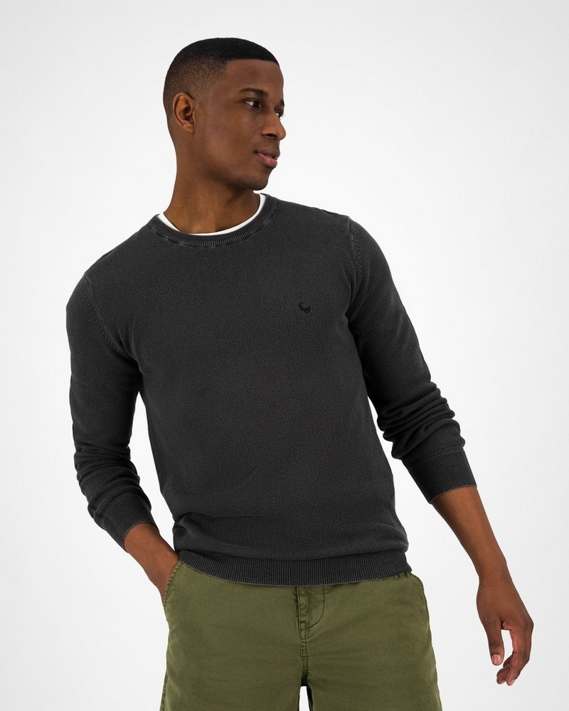 Men’s Blake Overdyed Pique Knit
