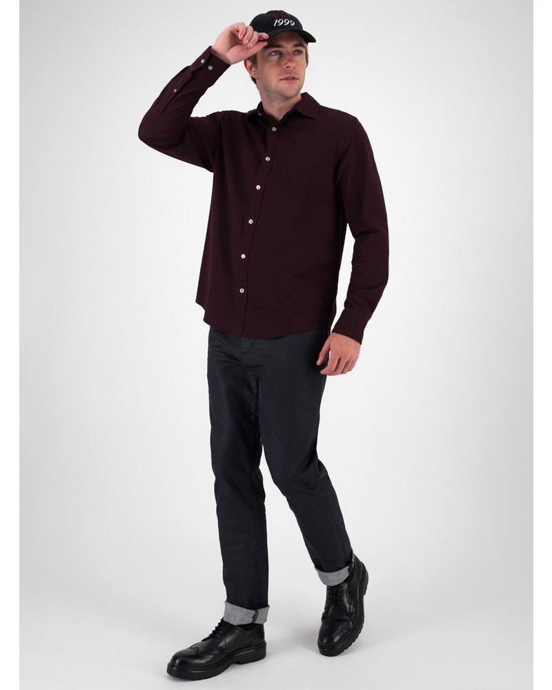 Men’s Mayson Coated Black Denim