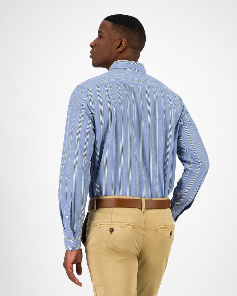 Men’s Pep Stripe Regular Fit Shirt