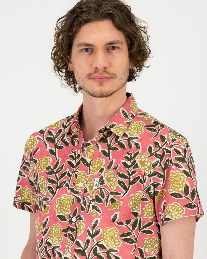 Men's Luther Slim Fit Floral Shirt