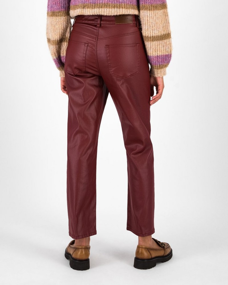 Women’s Amy Coated Straight Leg Denim