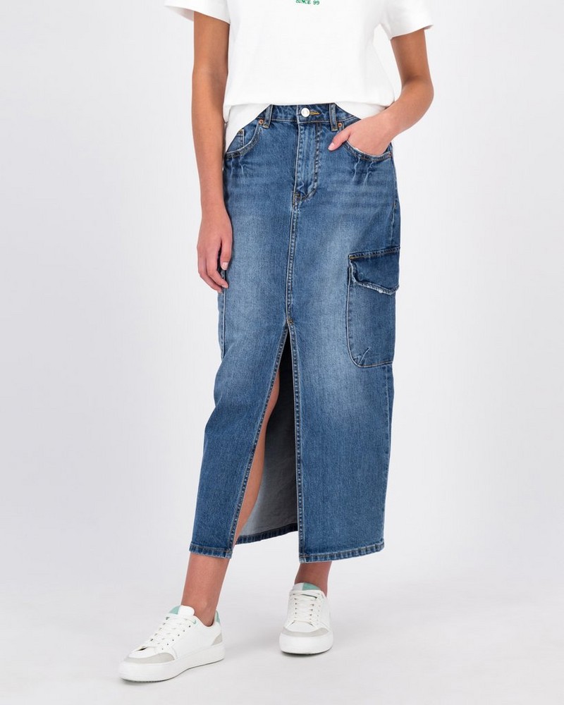 Women’s Elli Denim Skirt