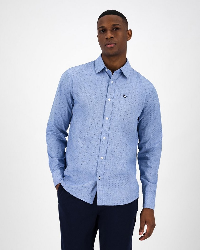 Men’s Jenson Regular Fit Ditsy Shirt