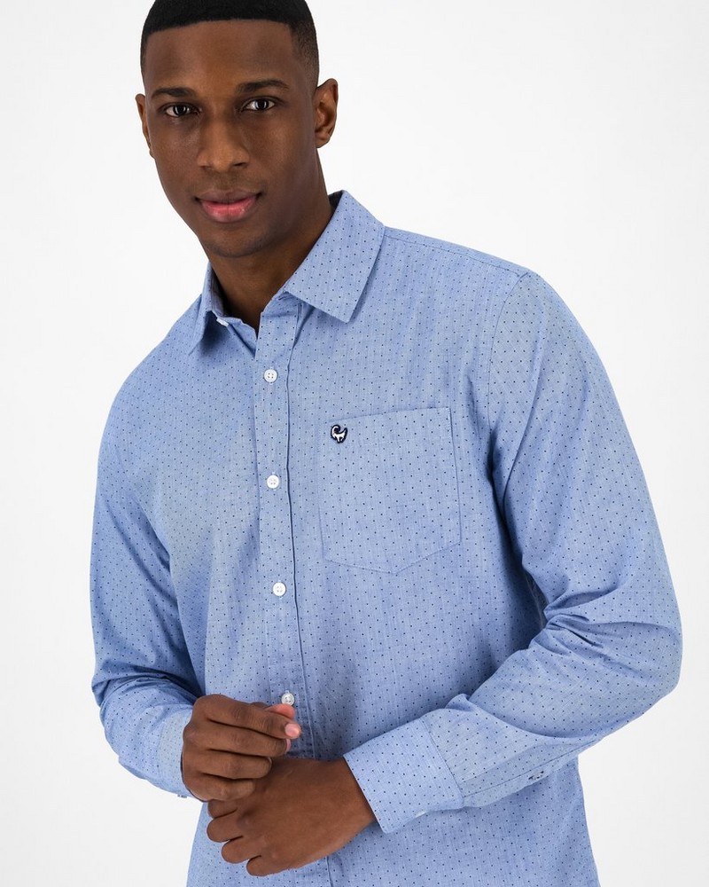 Men’s Jenson Regular Fit Ditsy Shirt