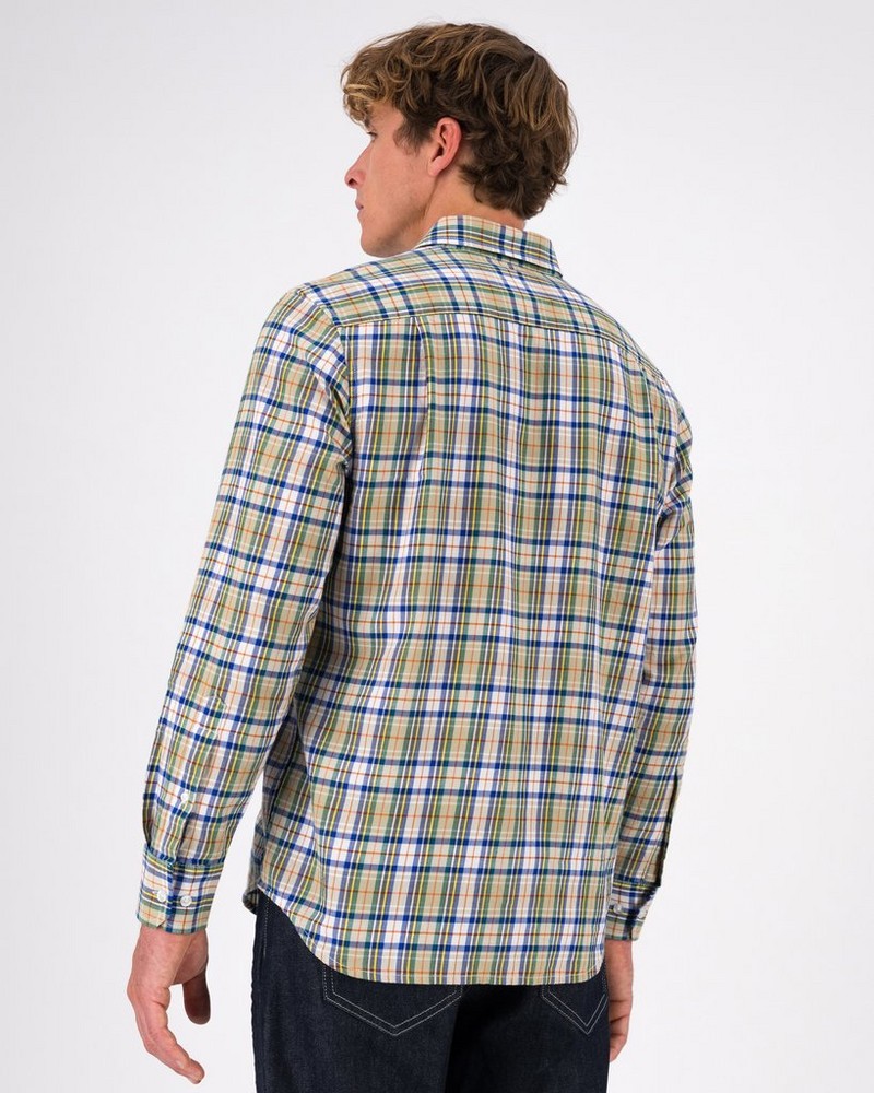 Men’s Austin Fine Check Regular Fit Shirt