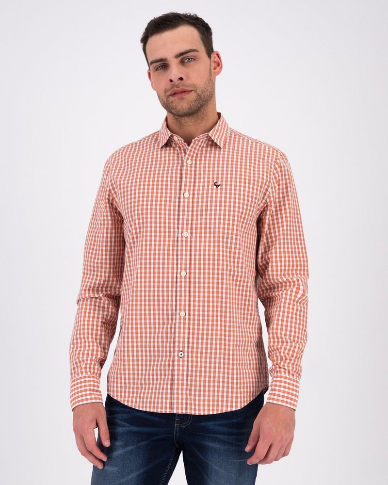 Men’s Charl Gingham Slim Fit Shirt