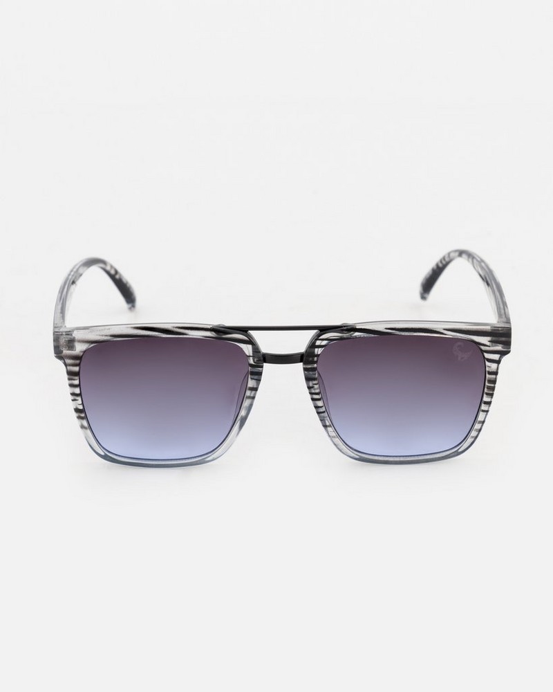 Men’s Woodgrain Sunglasses
