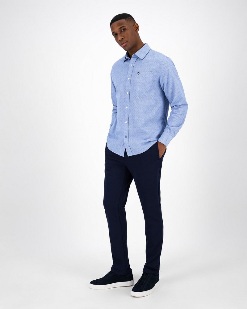 Men’s Jenson Regular Fit Ditsy Shirt