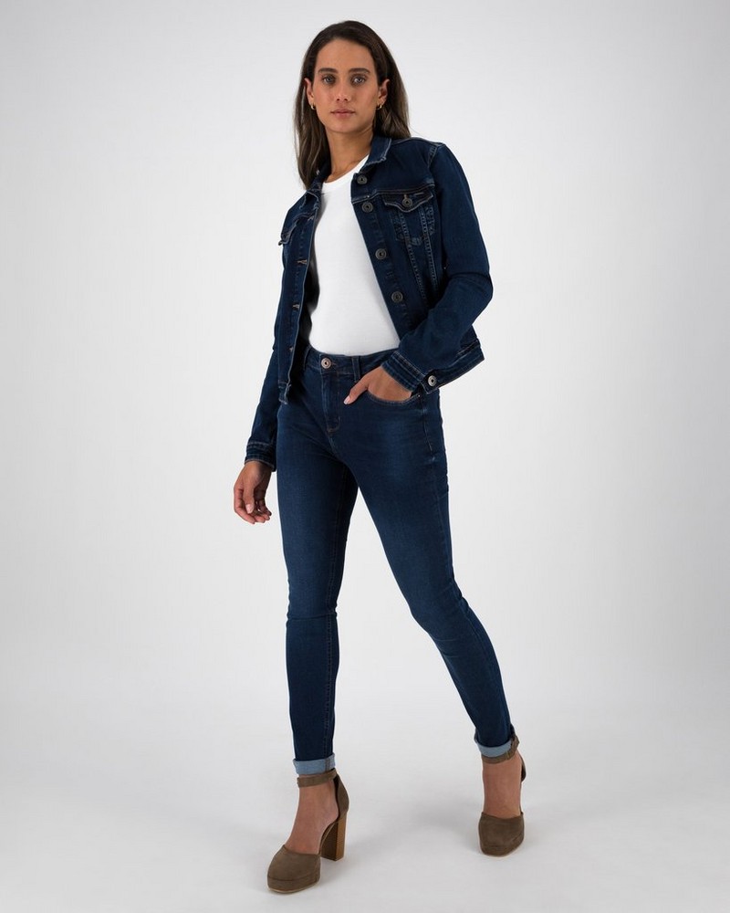 Women's Amanda Mid-Rise Skinny Denim