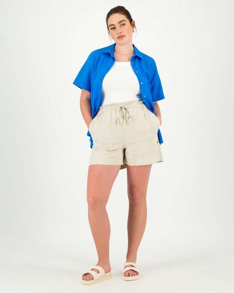 Women’s Alba Linen Blend Shirt