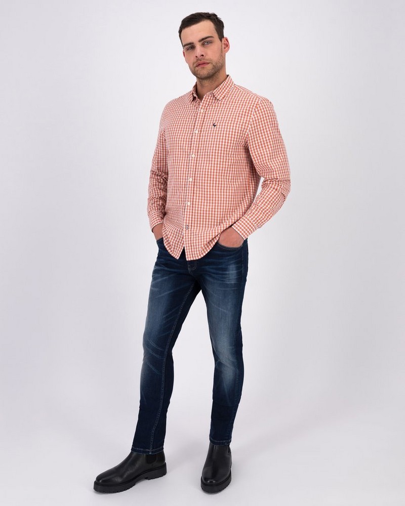 Men’s Joel Dark Wash Skinny Denim