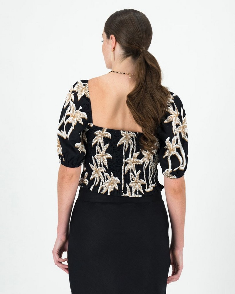Women's Gloria Shirred Blouse