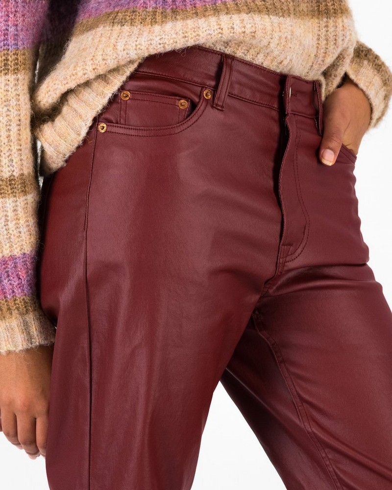 Women’s Amy Coated Straight Leg Denim