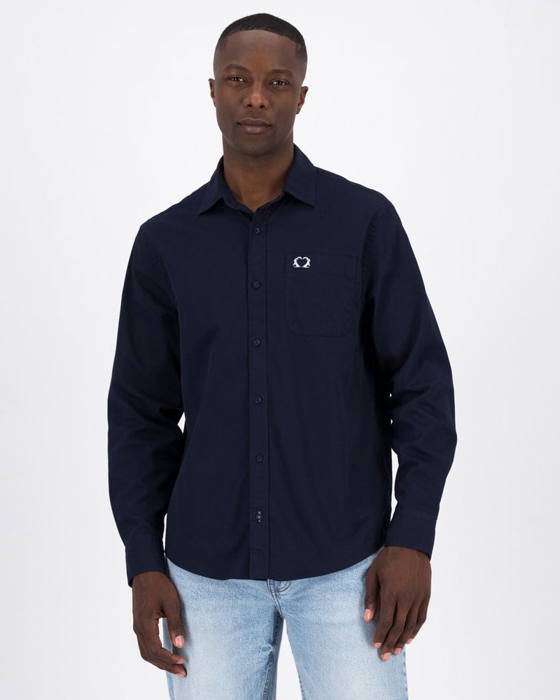 Men’s Wick Brushed Twill Shirt