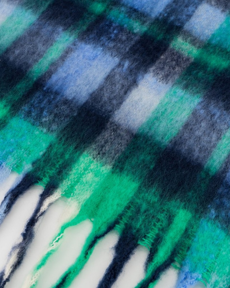 Men’s Judd Check Scarf with Tassels