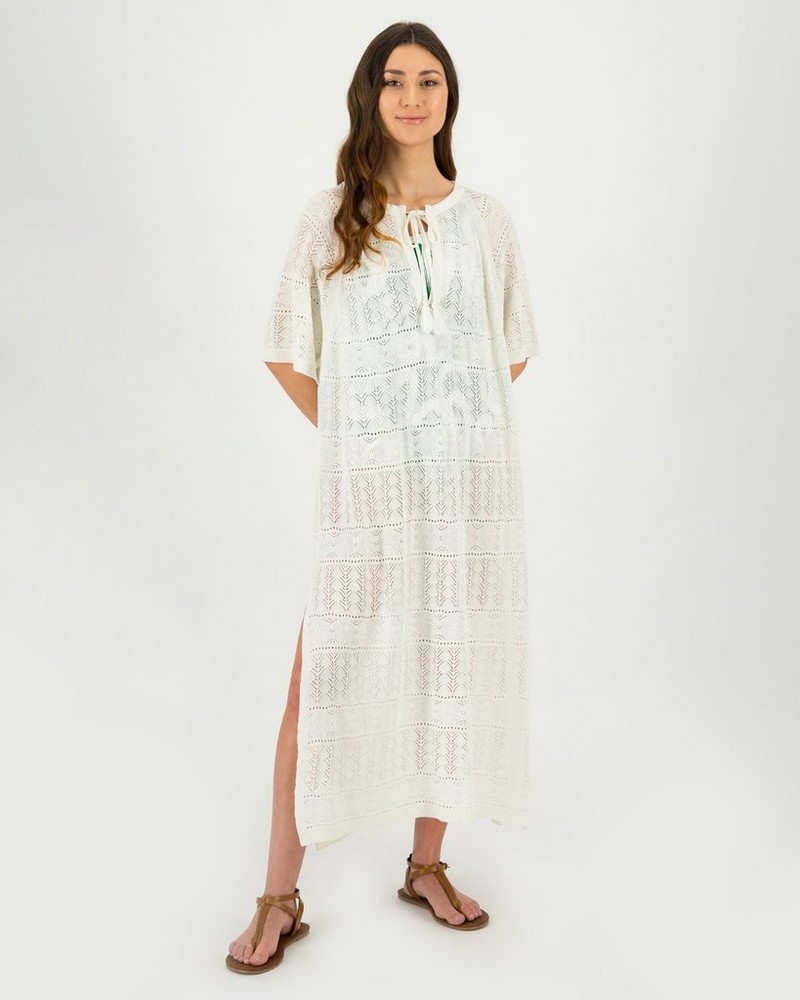 Women's Jahari Crochet Kimono