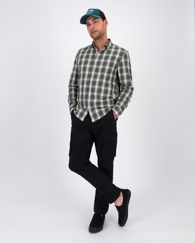 Men’s Zain Check Slim Fit Shirt