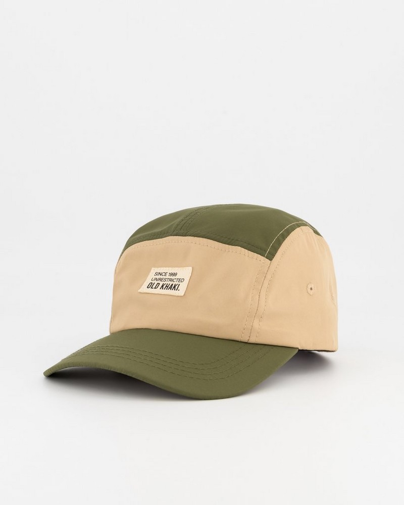 Men’s Landro Colour-Block Utility Peak Cap