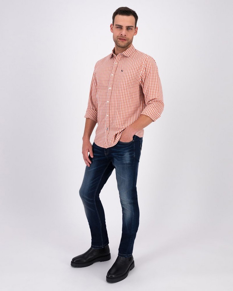 Men’s Charl Gingham Slim Fit Shirt