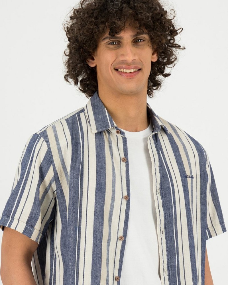 Men's Mike Regular Fit Stripe Shirt