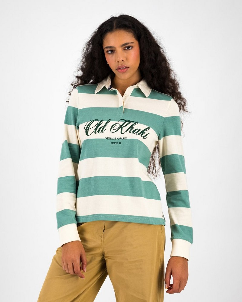 Women’s Carline Stripe Rugby Shirt