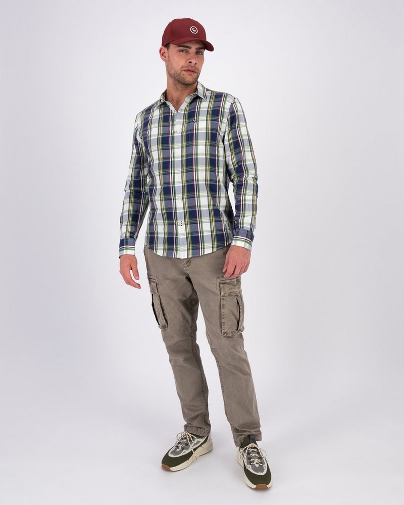 Men’s Gino Check Slim Fit Shirt