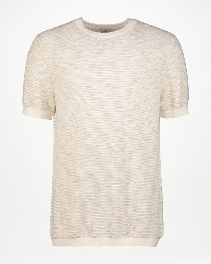 Men’s Marko Knitted Stripe T-Shirt