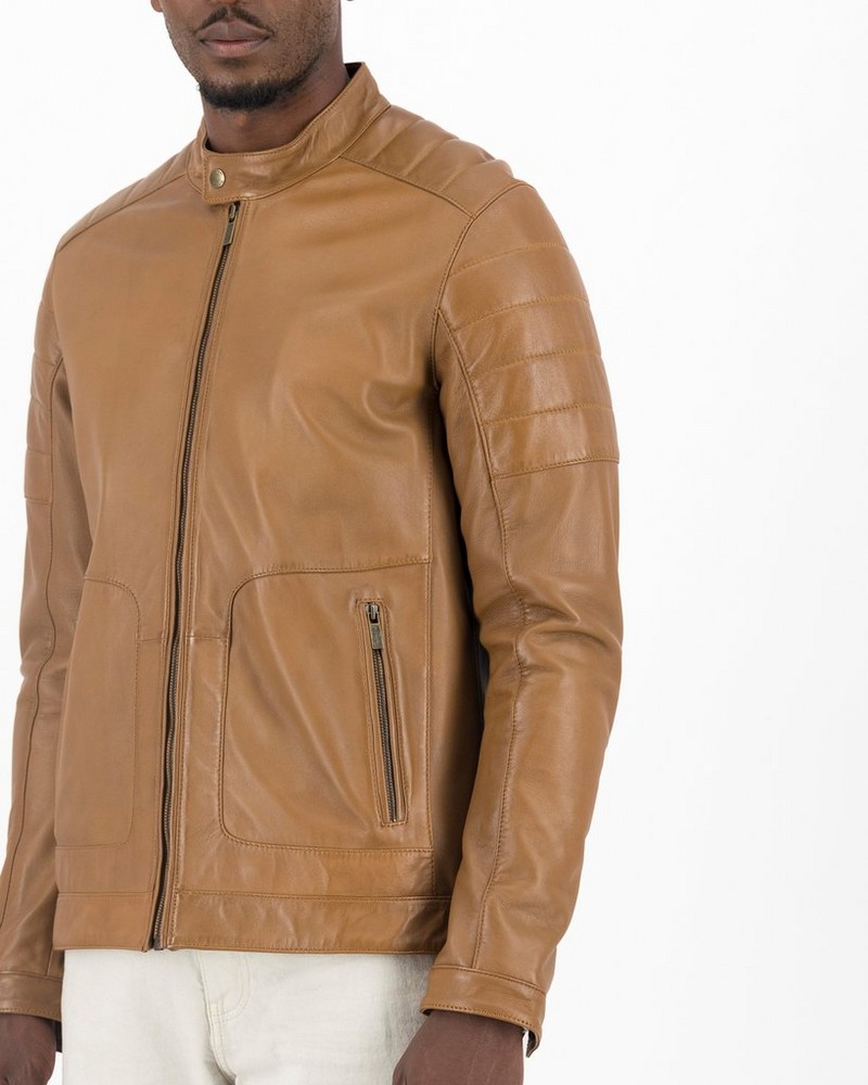 Men's Cam Leather Jacket