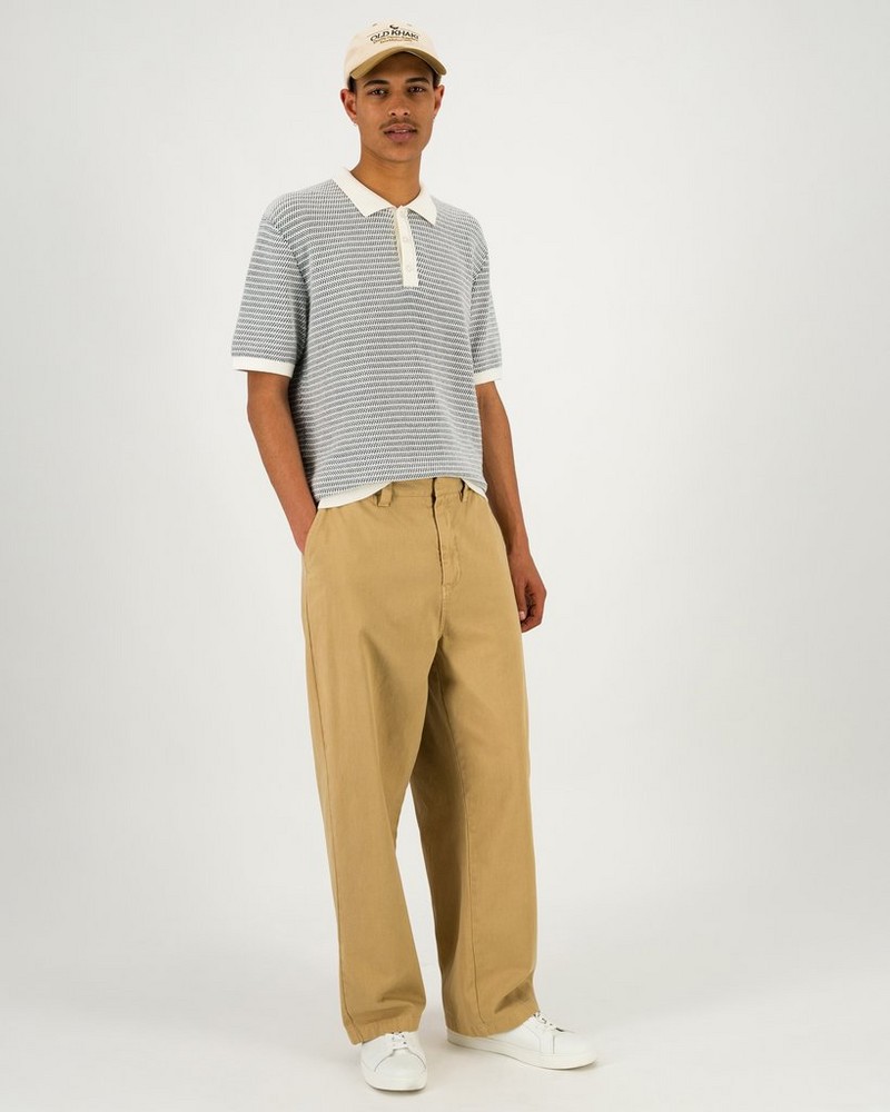 Men’s Theo Knitted Stripe Golfer