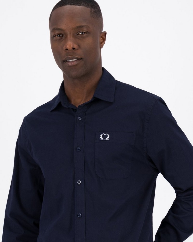 Men’s Wick Brushed Twill Shirt