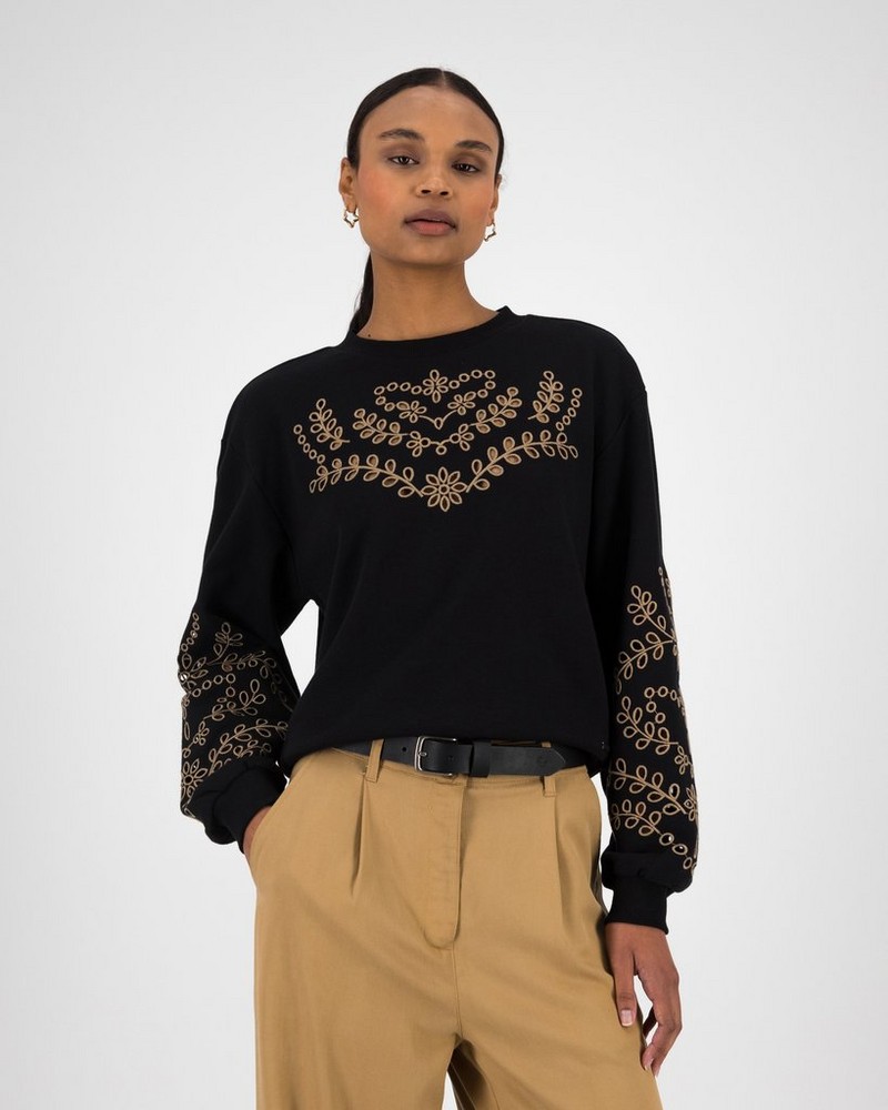Women’s Clover Cut-Out Sweat