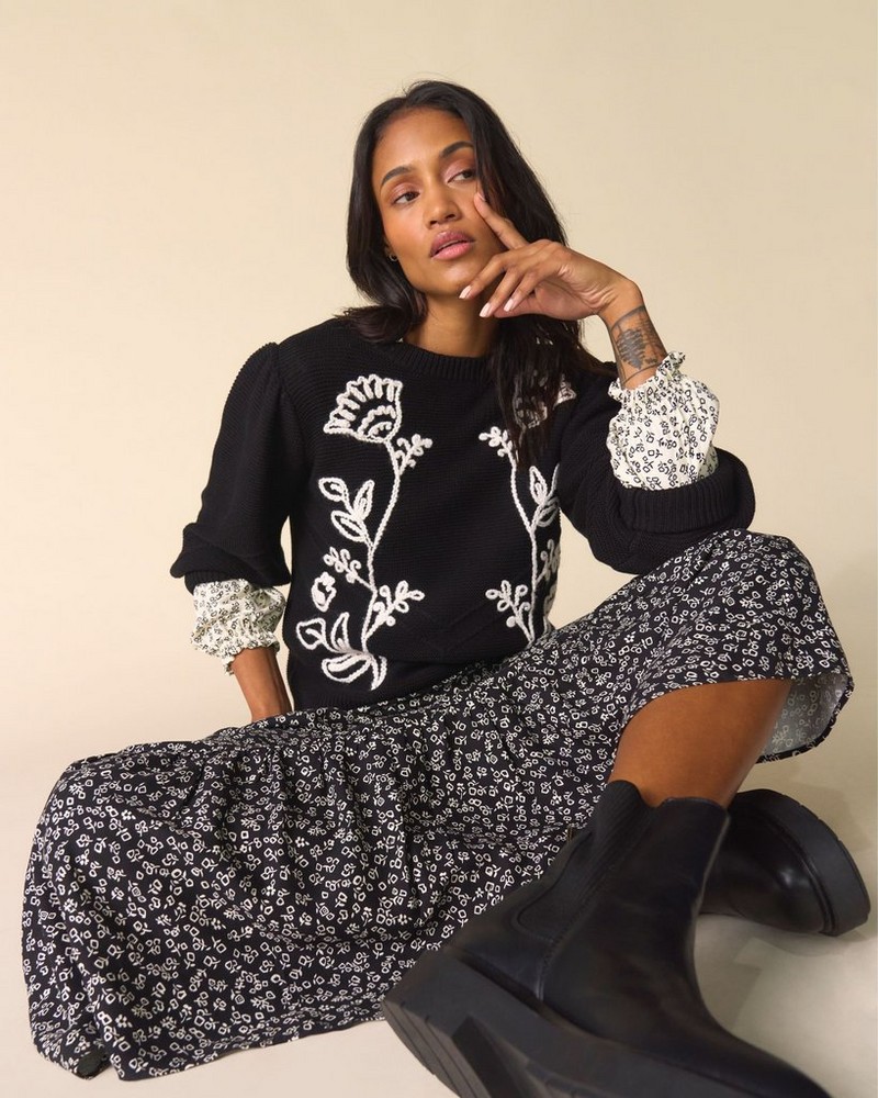 Women’s Kaia Embroidered Jumper