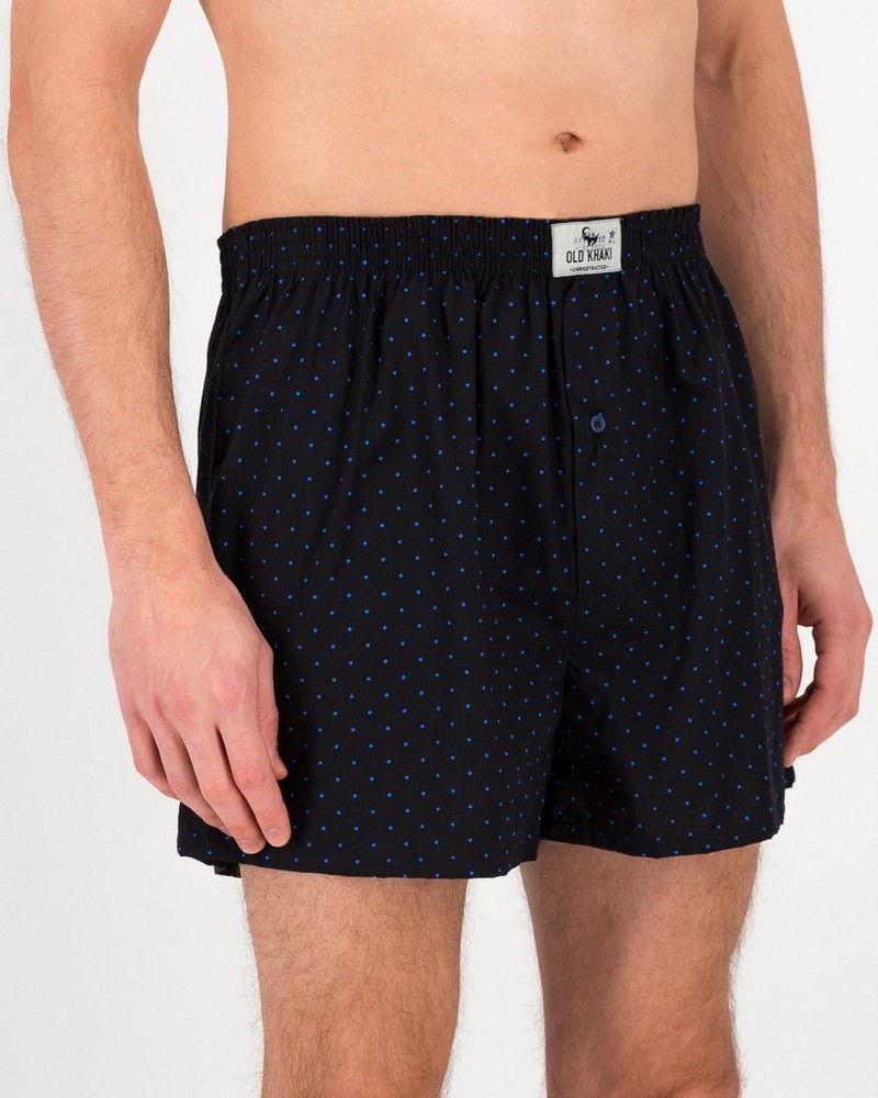 Men’s Woven Boxers 3-Pack