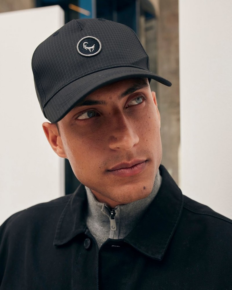 Men's Palmer Ribstop Embroidered Badge Peak