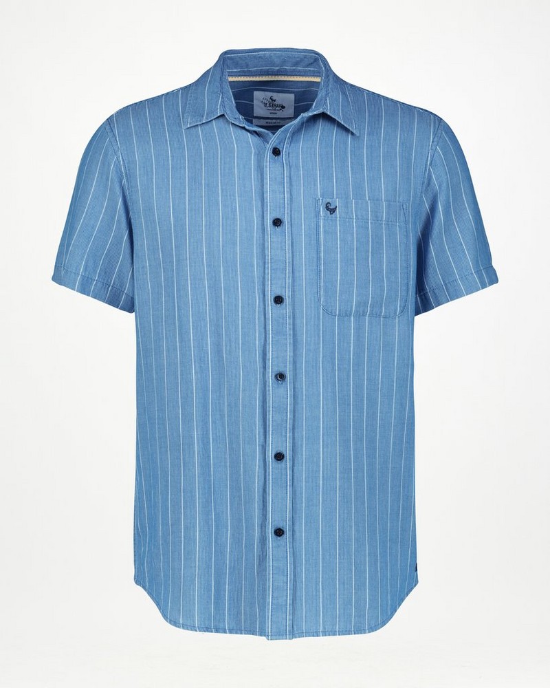 Men’s Bill Denim-Look Shirt