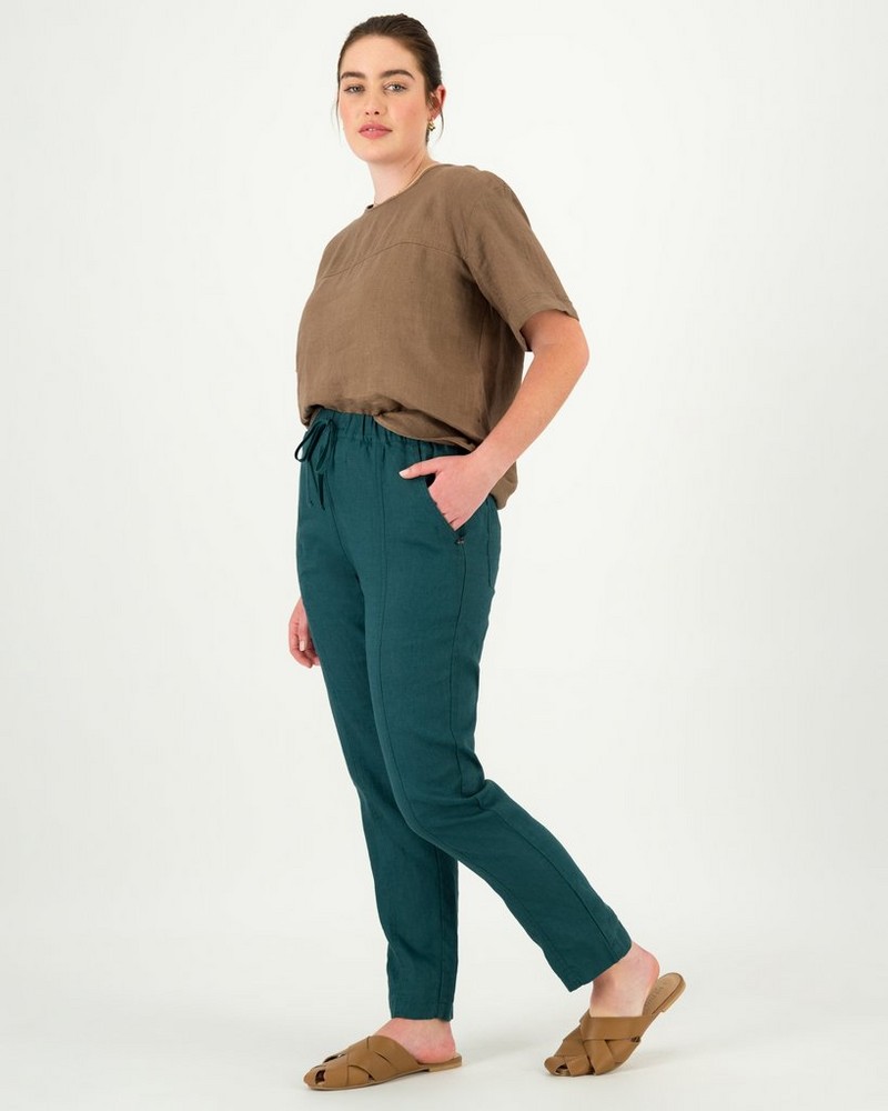 Women’s Eden Tapered Linen Pants