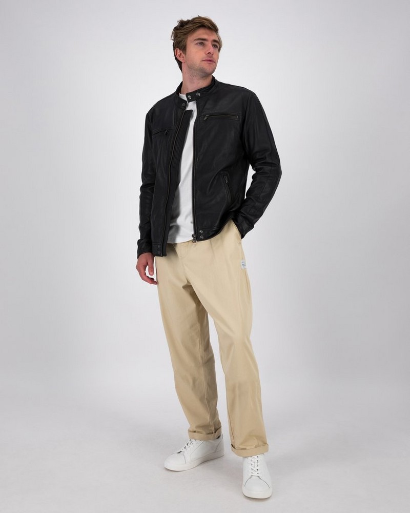 Men’s Noah Leather Jacket