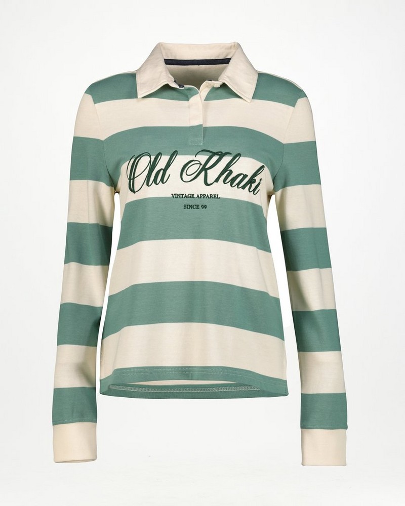 Women’s Carline Stripe Rugby Shirt
