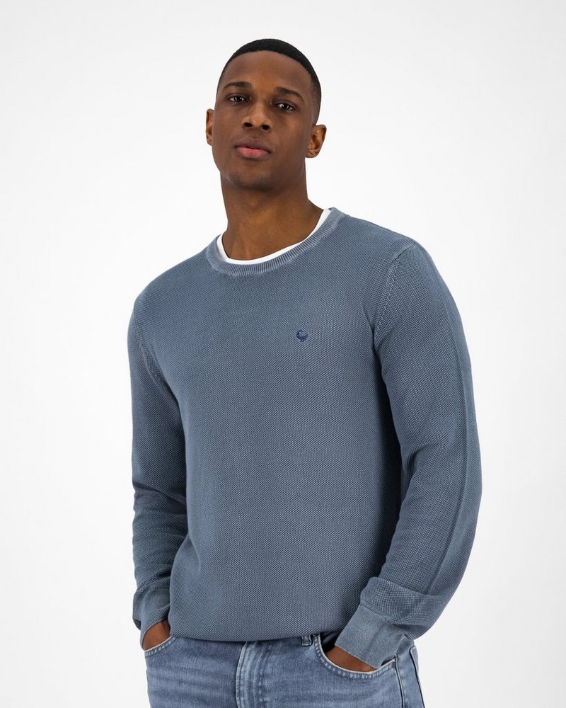Men’s Blake Overdyed Pique Knit