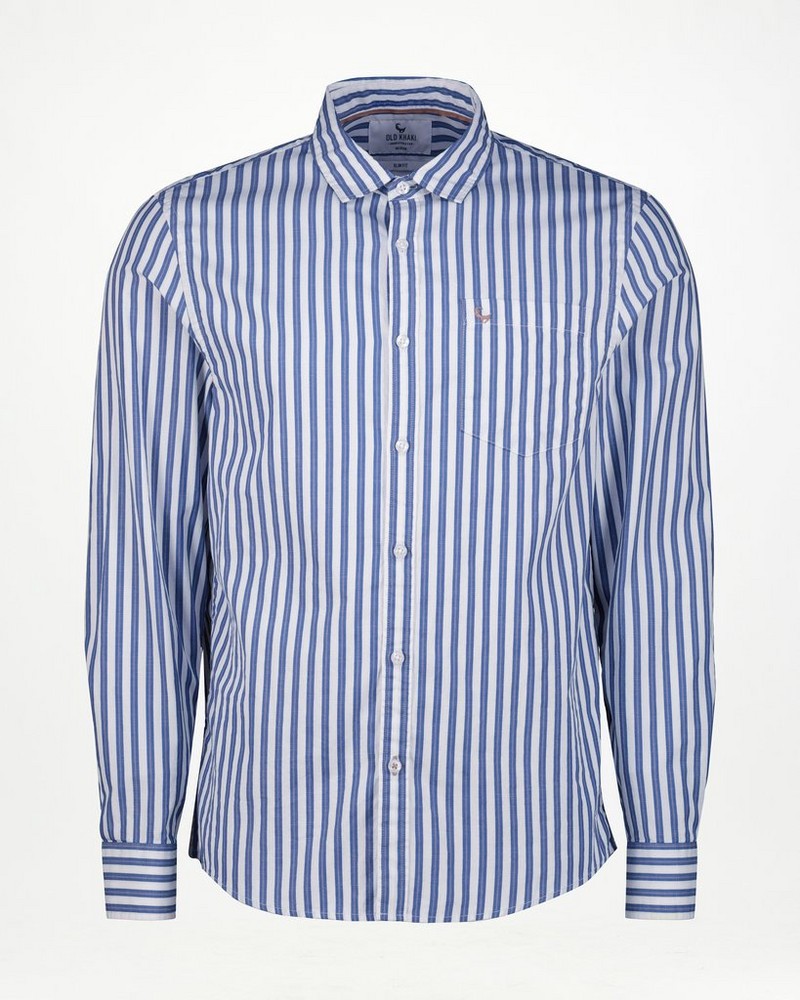 Men’s Siya Slim Fit Stripe Shirt