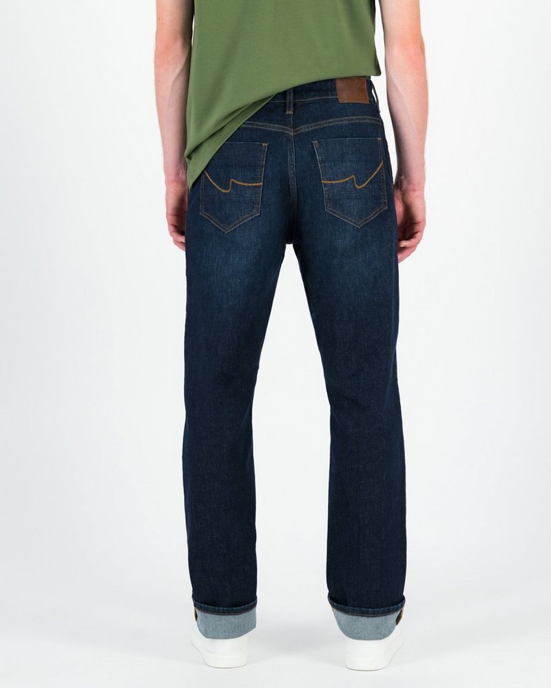 Men’s Jordy Mid Wash Straight Denim