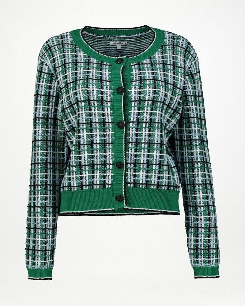 Women’s Anna Check Cardigan