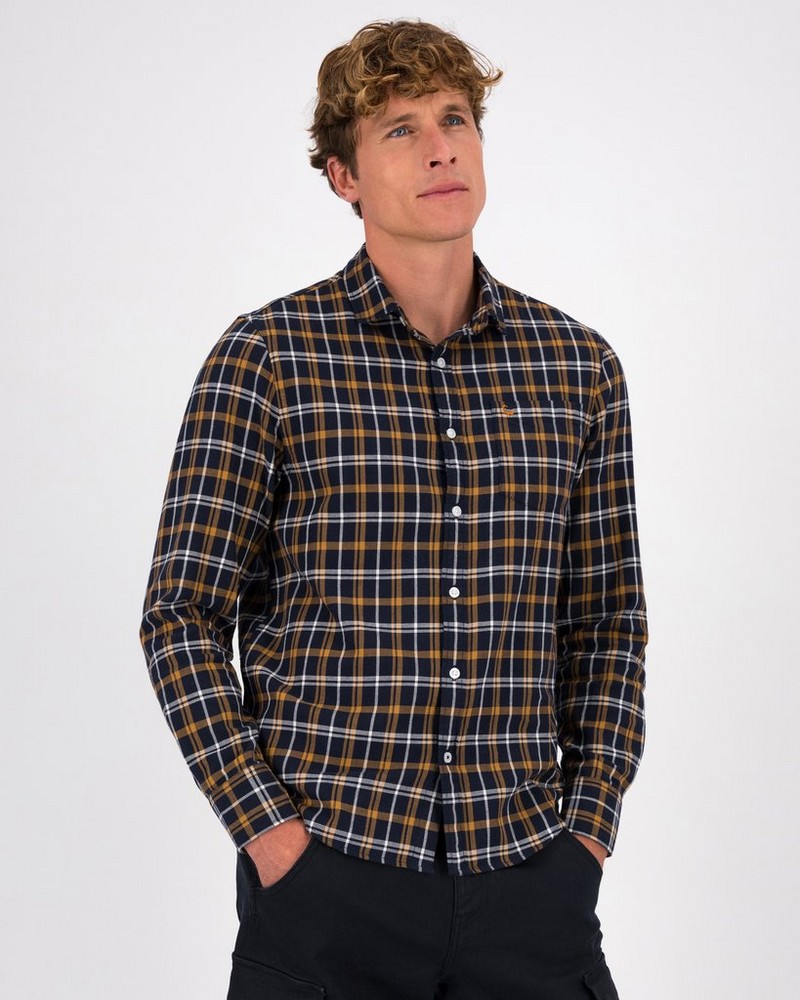 Men’s Kaz Check Slim Fit Shirt